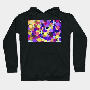 Confetti dots abstract Hoodie